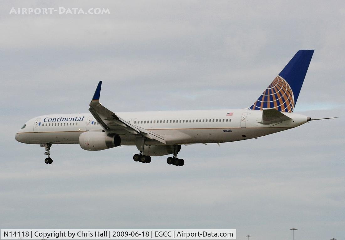 N14118, 1997 Boeing 757-224 C/N 27560, Continental