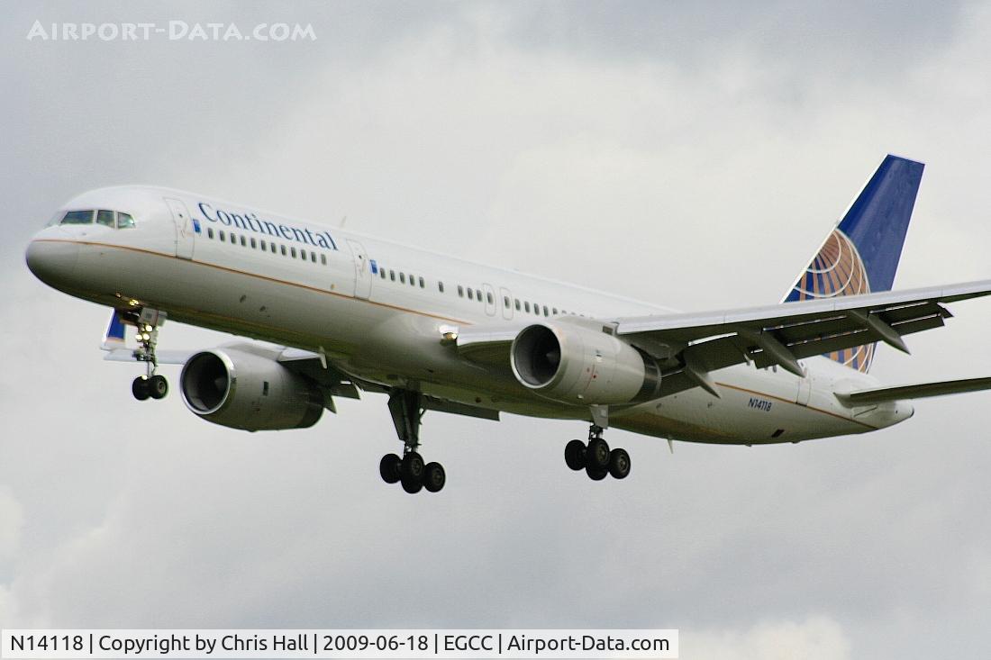 N14118, 1997 Boeing 757-224 C/N 27560, Continental