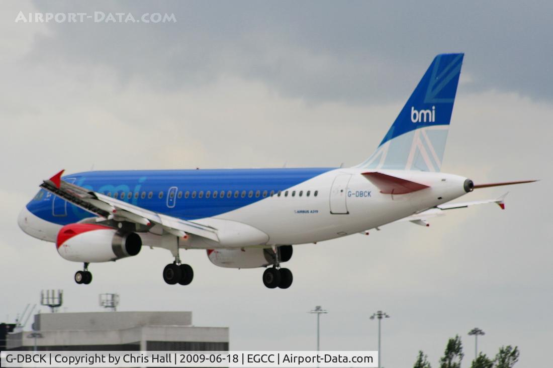 G-DBCK, 2007 Airbus A319-131 C/N 3049, BMI