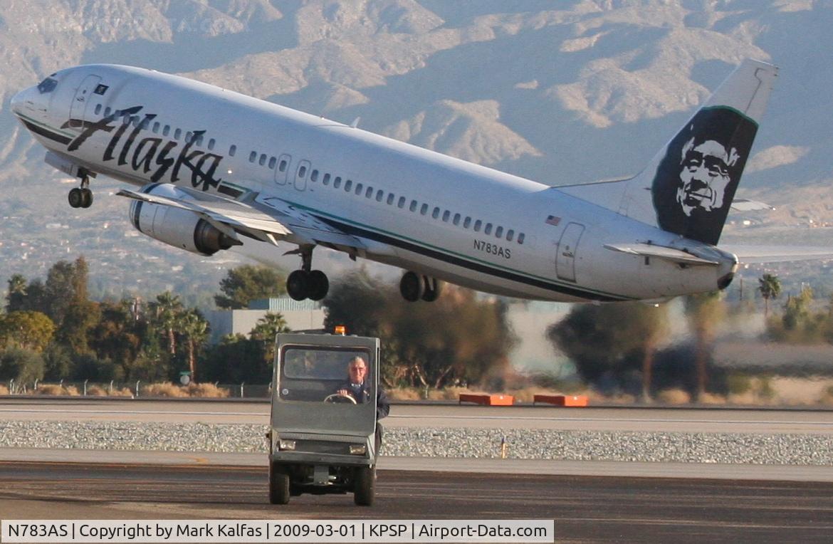 N783AS, 1994 Boeing 737-4Q8 C/N 25114, Alaska Airlines N783AS, 737-4Q8, KPSP  