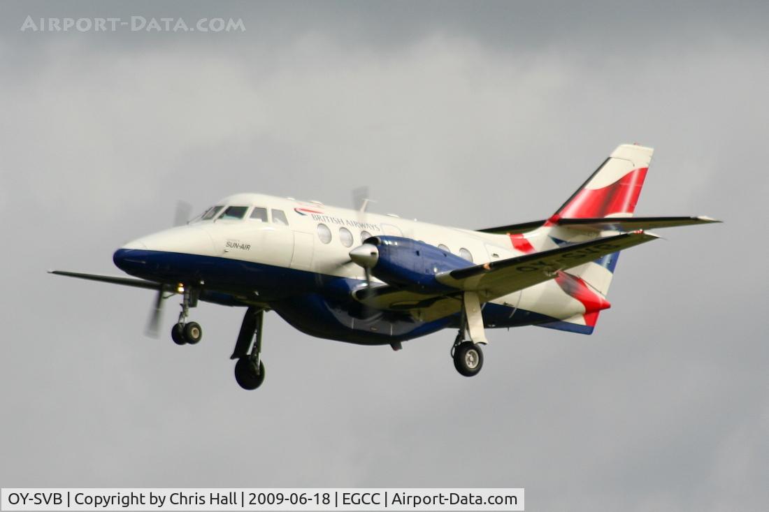 OY-SVB, 1997 British Aerospace BAe-3202 Jetstream 32 C/N 985, British Airways, operated by Sun Air