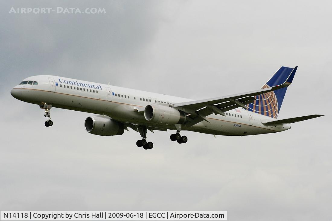 N14118, 1997 Boeing 757-224 C/N 27560, Continental