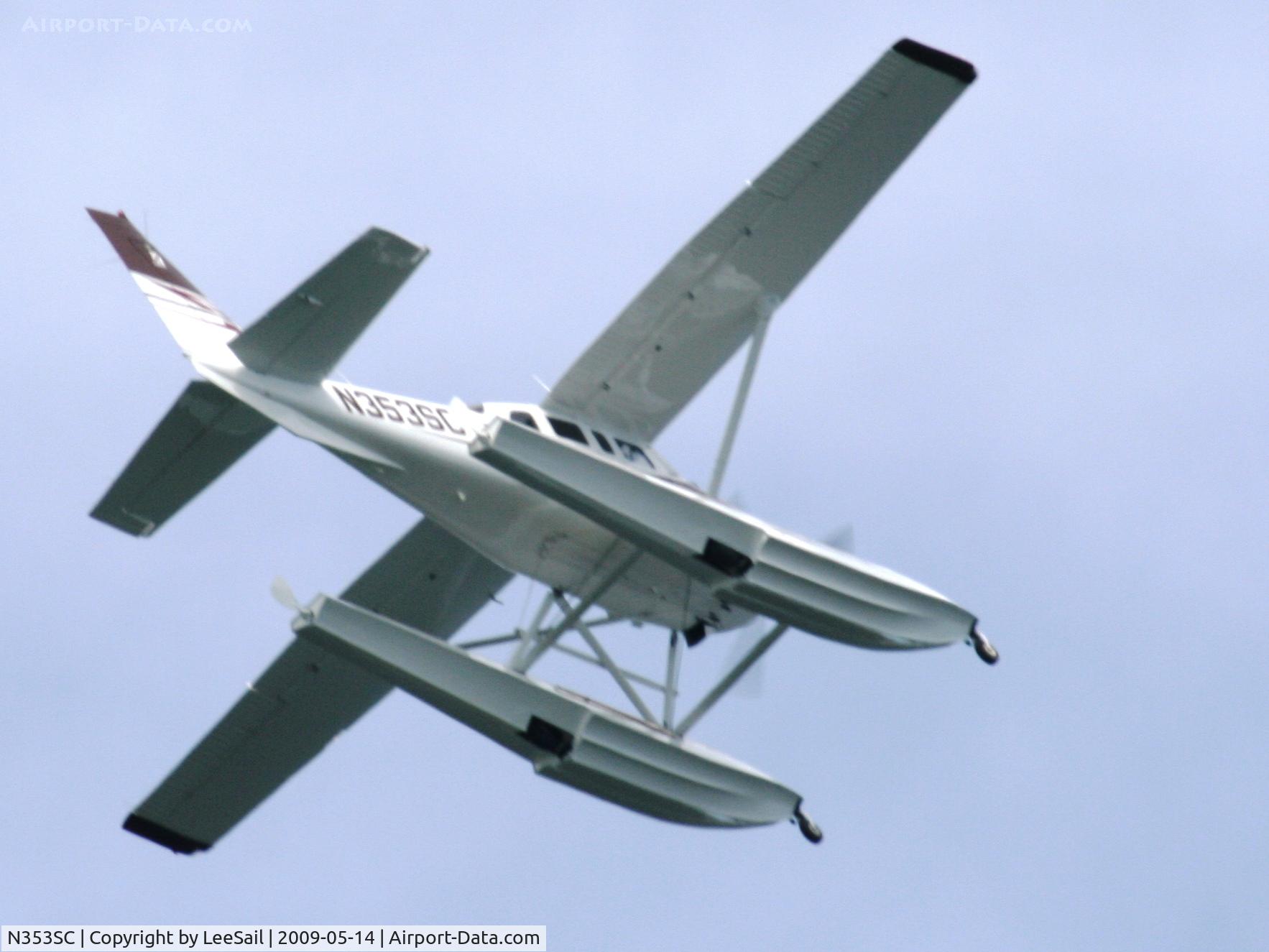 N353SC, 2007 Cessna T206H Turbo Stationair C/N T20608729, Operating out of Forest Lake, MN