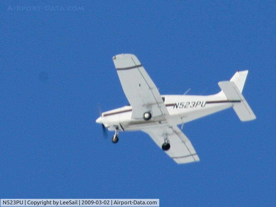 N523PU, 1989 Piper PA-28-161 C/N 2841188, Overflying Forest Lake, MN