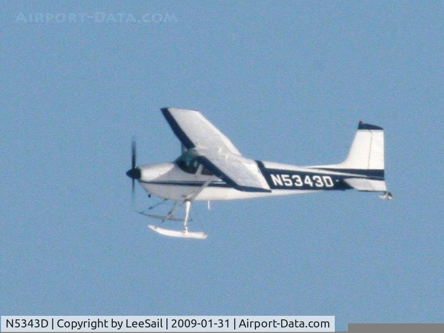N5343D, 1958 Cessna 180A C/N 50241, Operating out of Forest Lake, MN