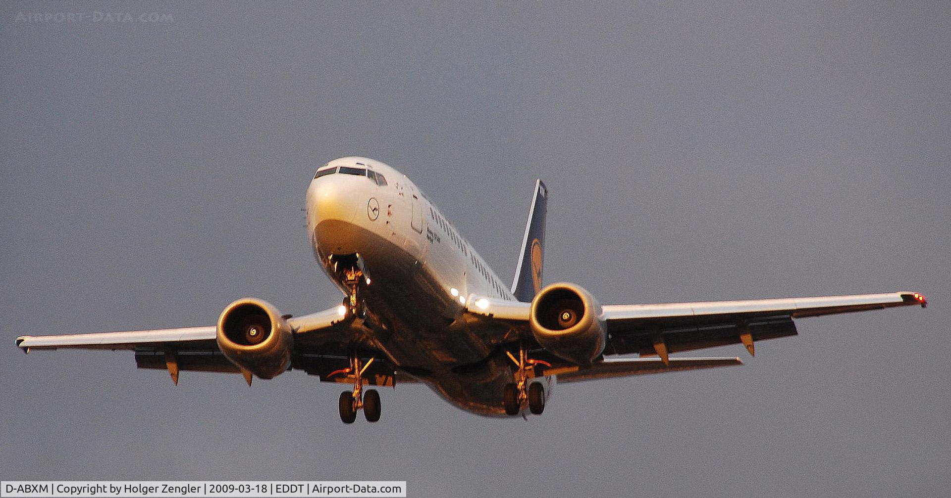 D-ABXM, 1987 Boeing 737-330 C/N 23871, Flight into the light.....