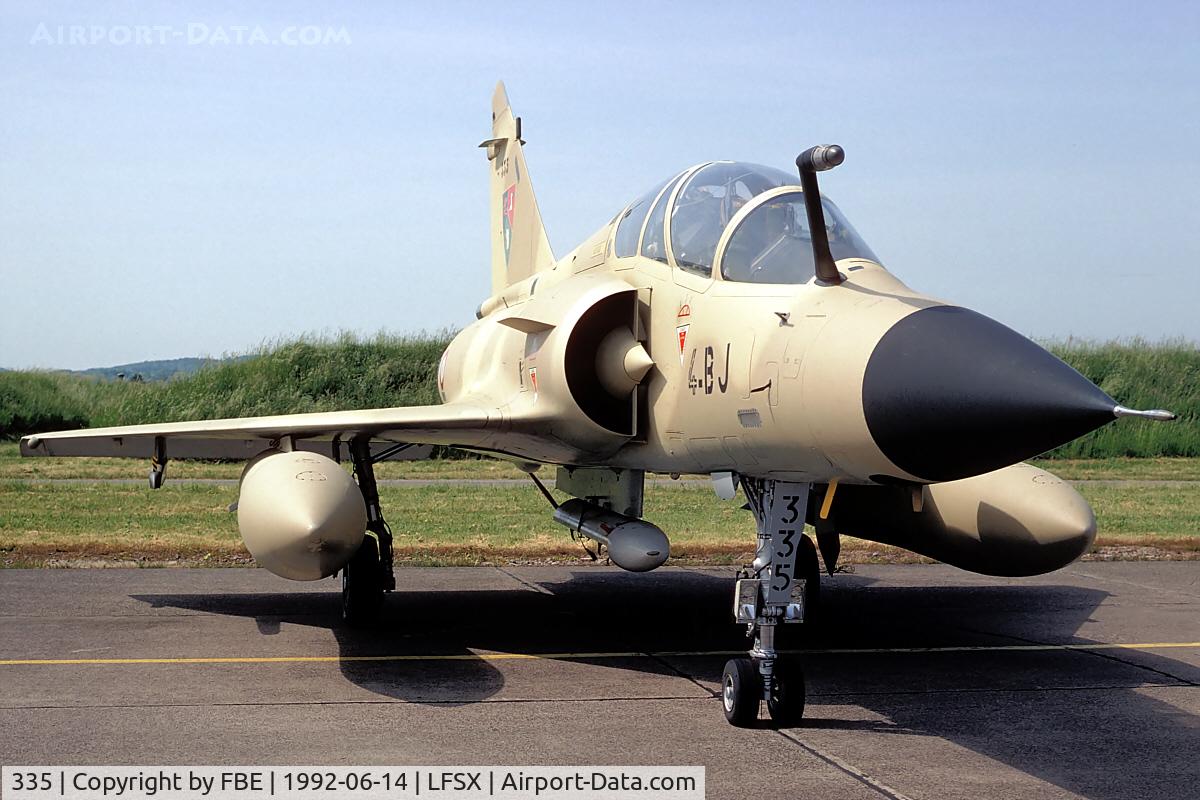 335, Dassault Mirage 2000N C/N 261, 4-BJ at Luxeuil les Bains