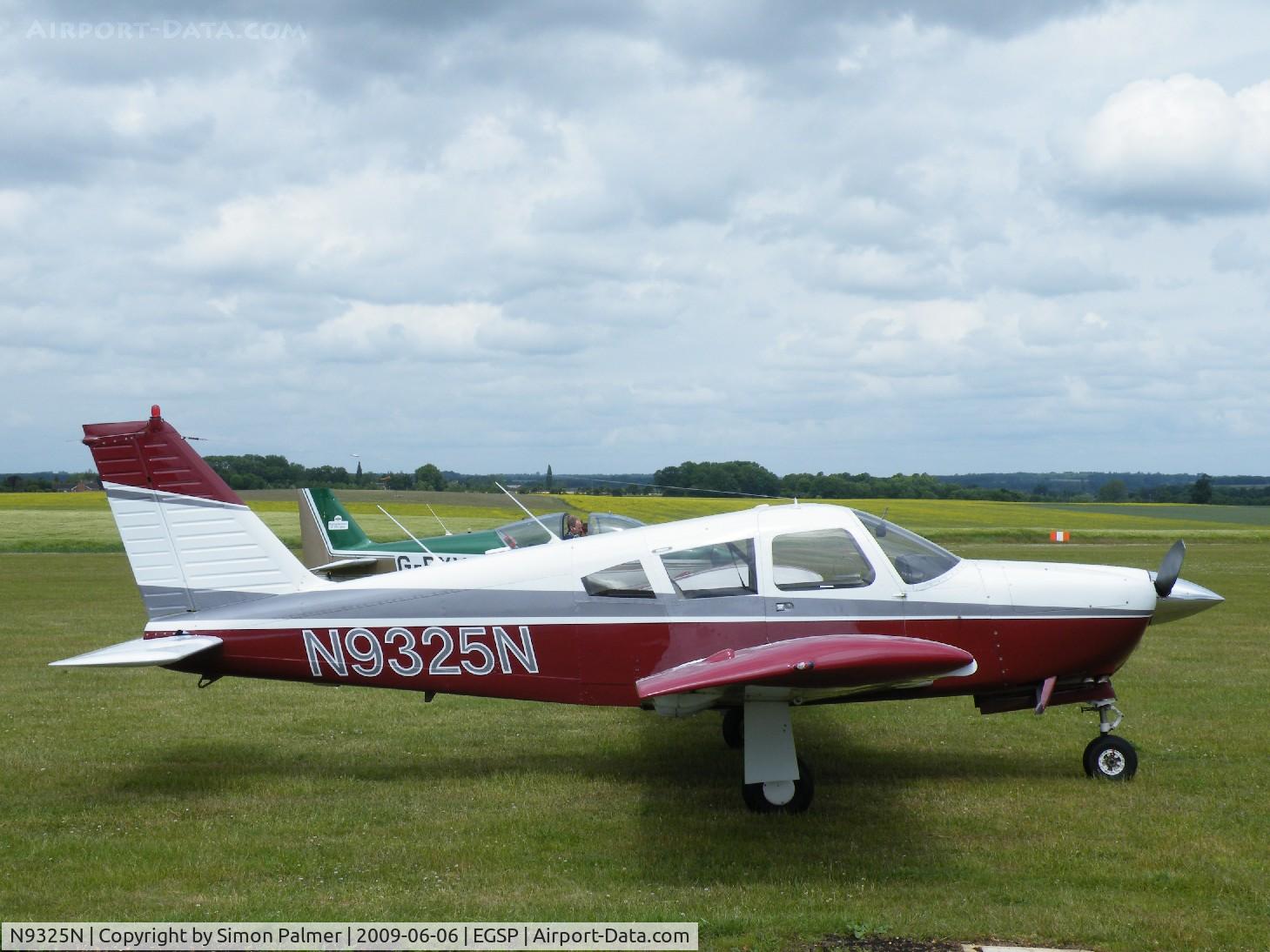 N9325N, 1969 Piper PA-28R-200 C/N 28R-35025, PA-28R visiting Sibson