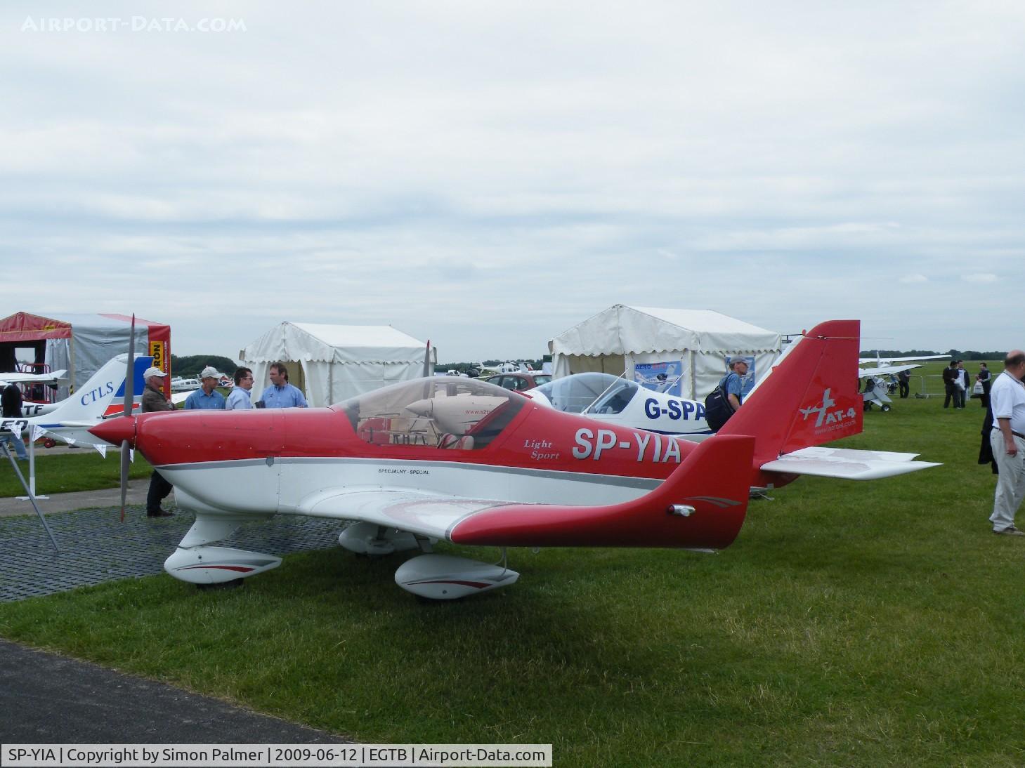 SP-YIA, Aero AT-4 C/N Not found SP-YIA, Aero AT-4 exhibited at Aero Expo