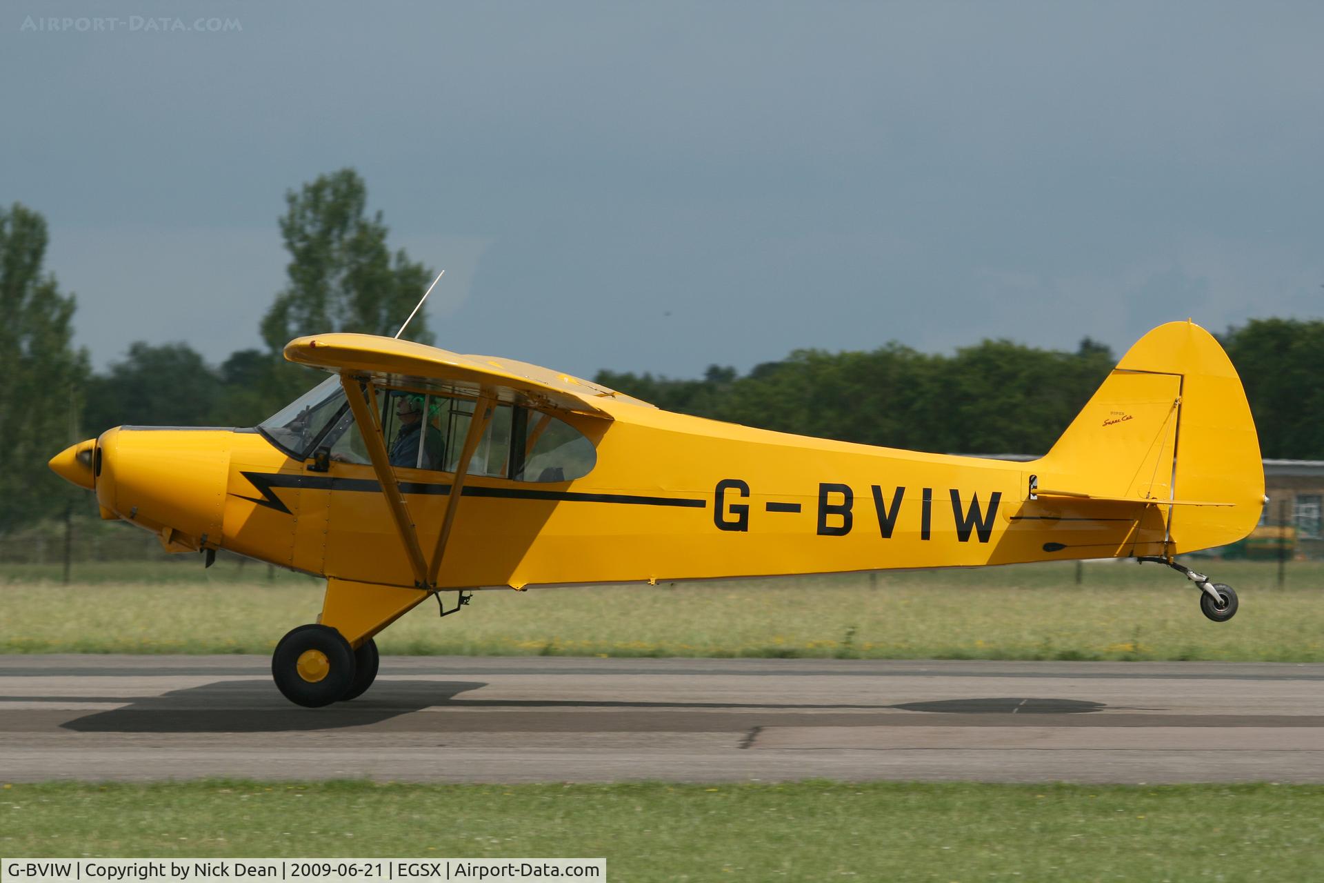 G-BVIW, 1965 Piper PA-18-150 Super Cub C/N 18-8277, EGSX