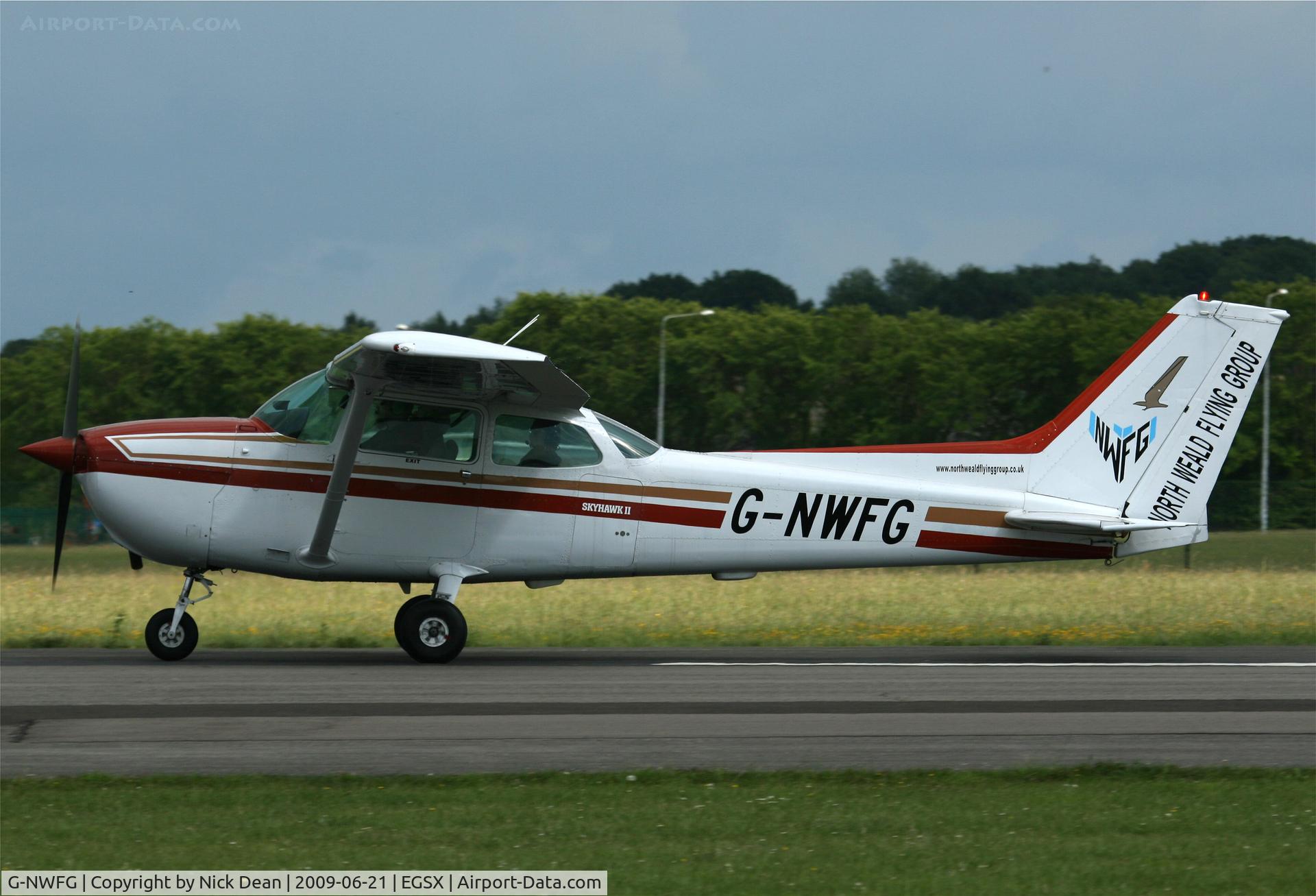 G-NWFG, 1981 Cessna 172P C/N 172-74192, EGSX