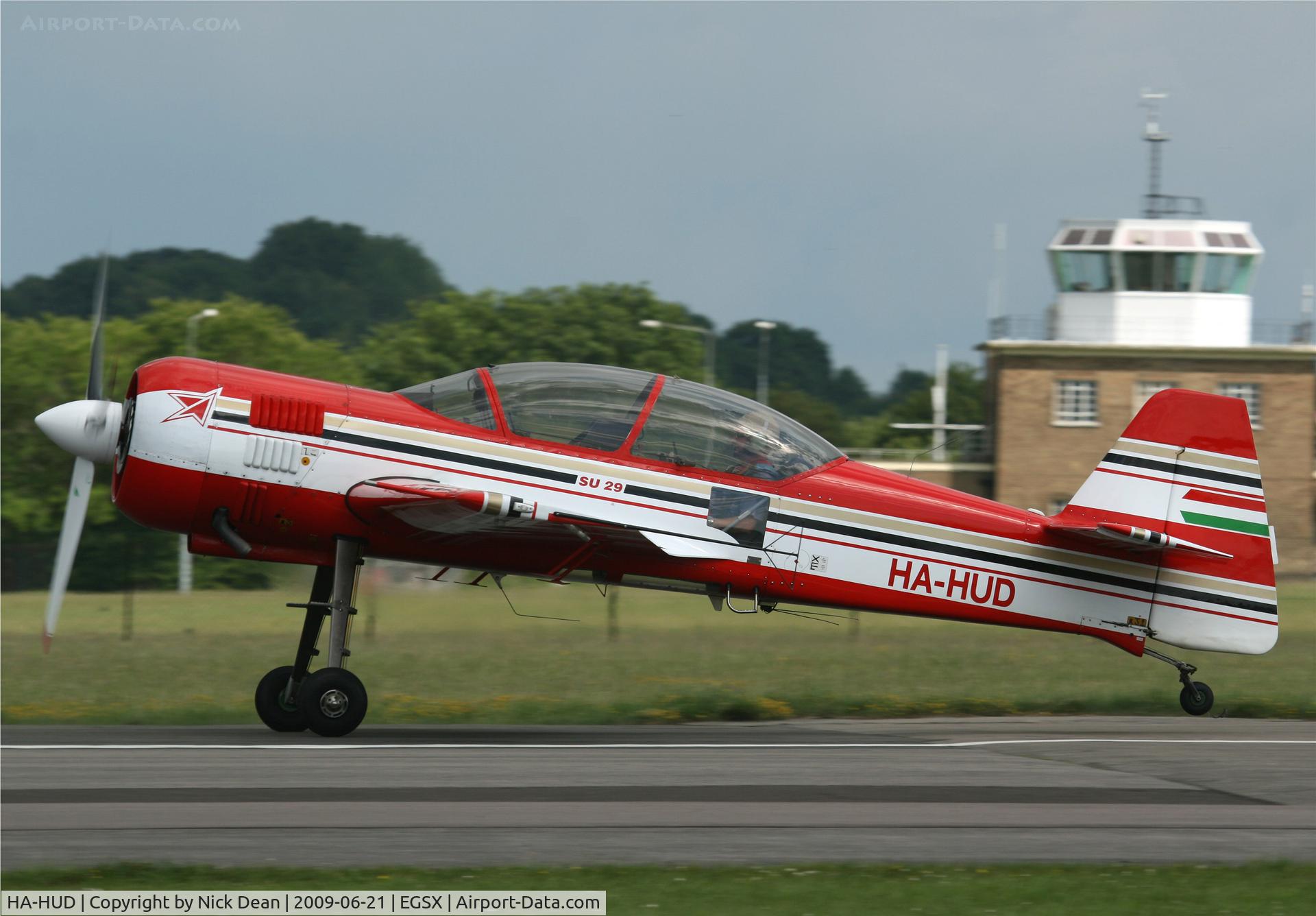 HA-HUD, Sukhoi SU-29M C/N 76-02/1, EGSX