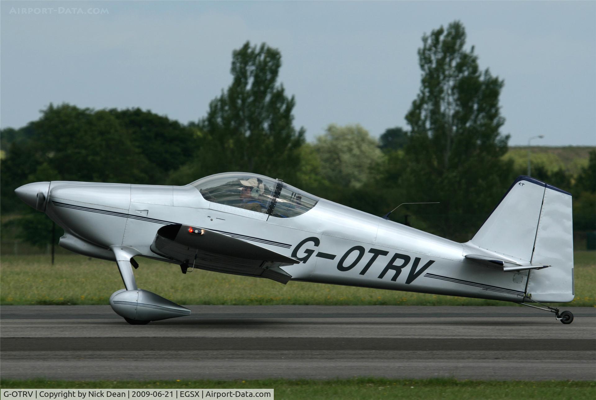 G-OTRV, 1999 Vans RV-6 C/N PFA 181-13302, EGSX