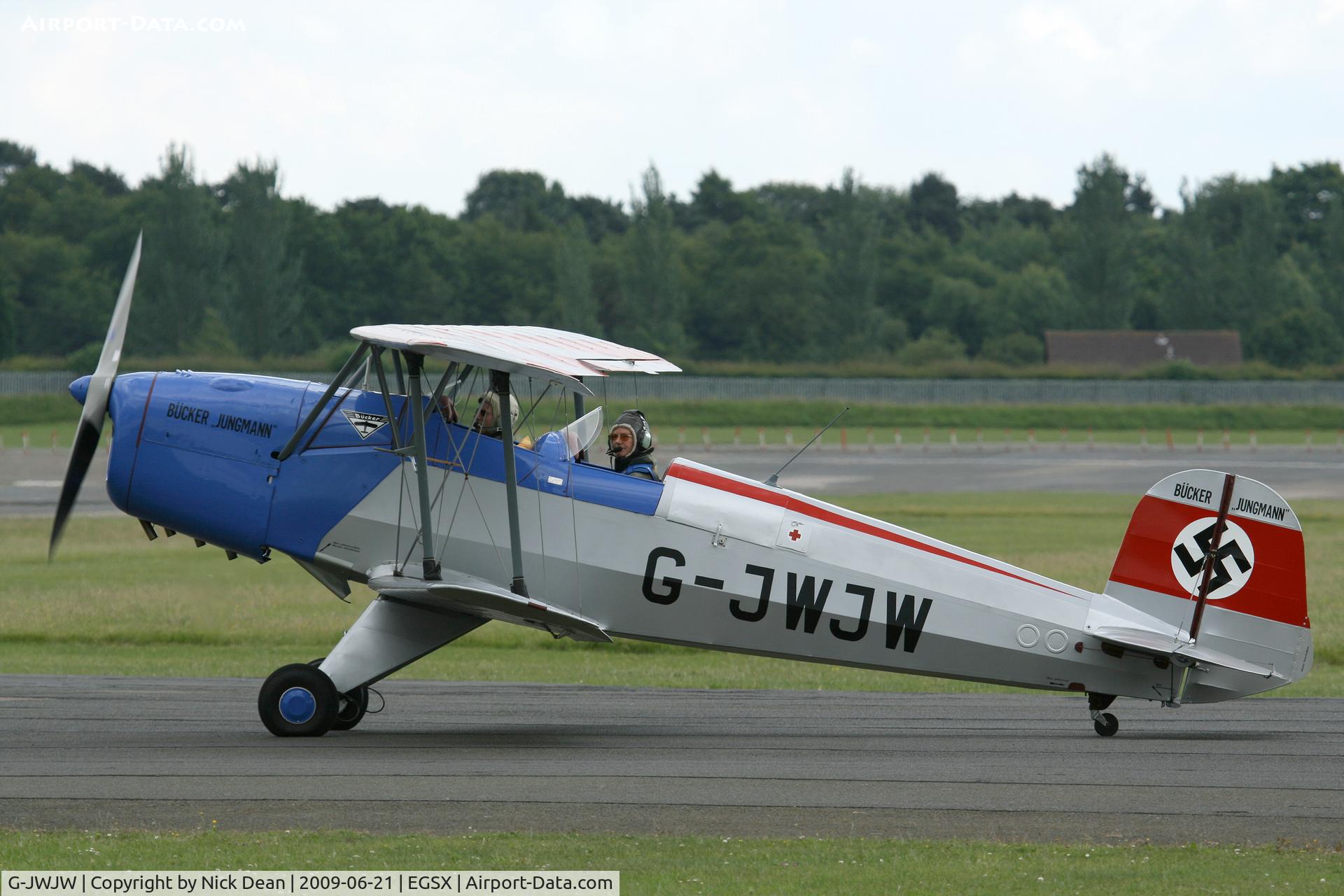 G-JWJW, 1957 CASA 1-131E Jungmann C/N 419, EGSX