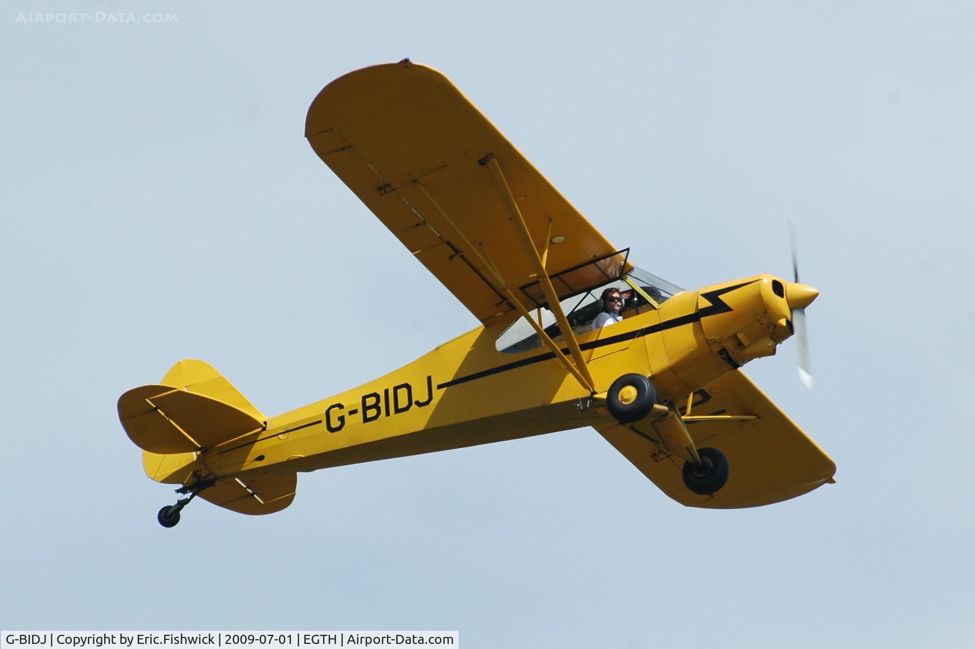 G-BIDJ, 1957 Piper PA-18A-150 Super Cub C/N 18-6007, 4. G-BIDJ at Panshanger Airfield