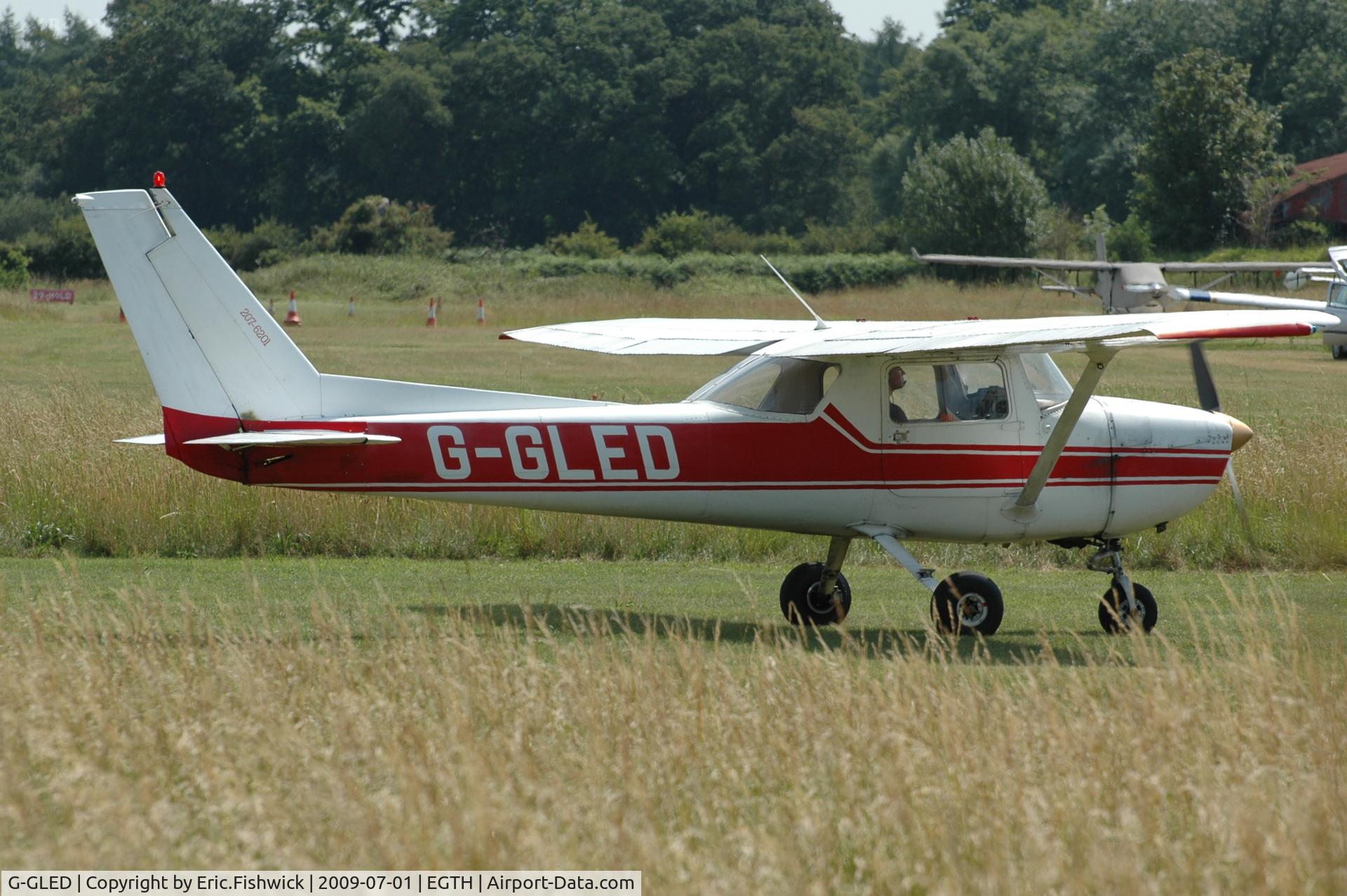 G-GLED, 1975 Cessna 150M C/N 150-76673, 2. G-GLED at Panshanger Airfield