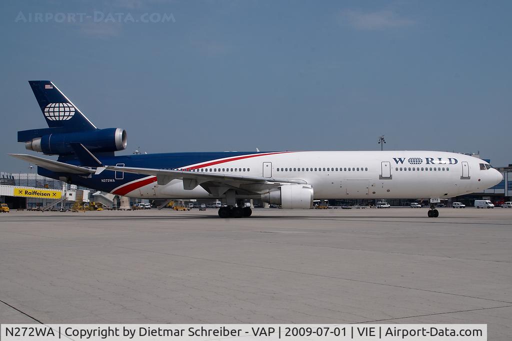 N272WA, 1992 McDonnell Douglas MD-11 C/N 48437, World Airways MD11