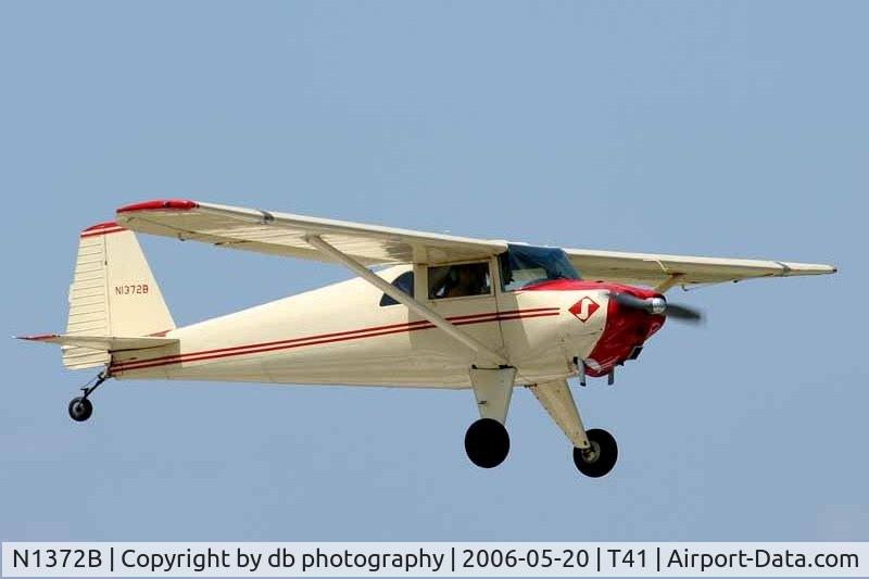 N1372B, 1948 Luscombe 8F Silvaire C/N 5999, 1948 Luscombe 8F