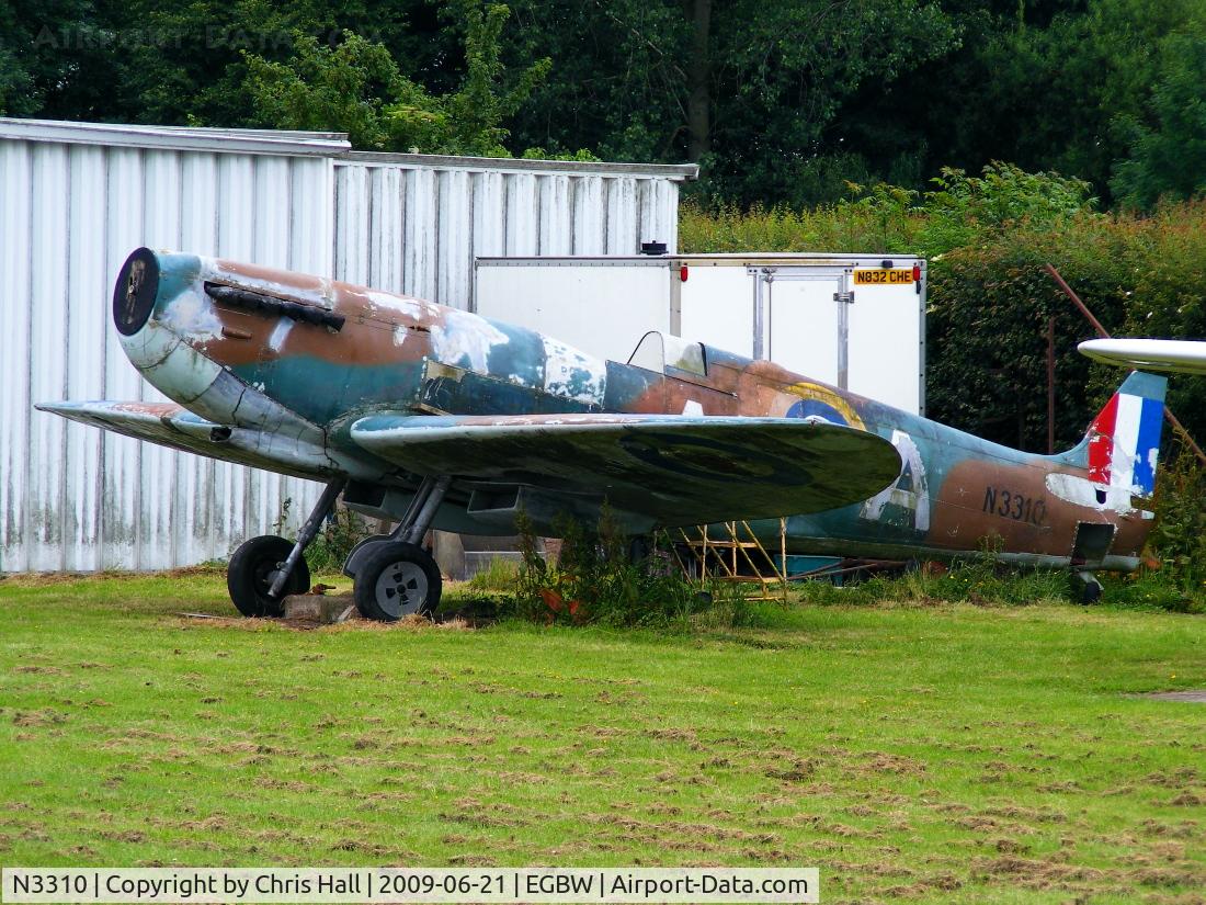 N3310, Supermarine 361 Spitfire IX Replica C/N Not found, Replica Spitfire IX at the Wellesbourne Wartime Museum