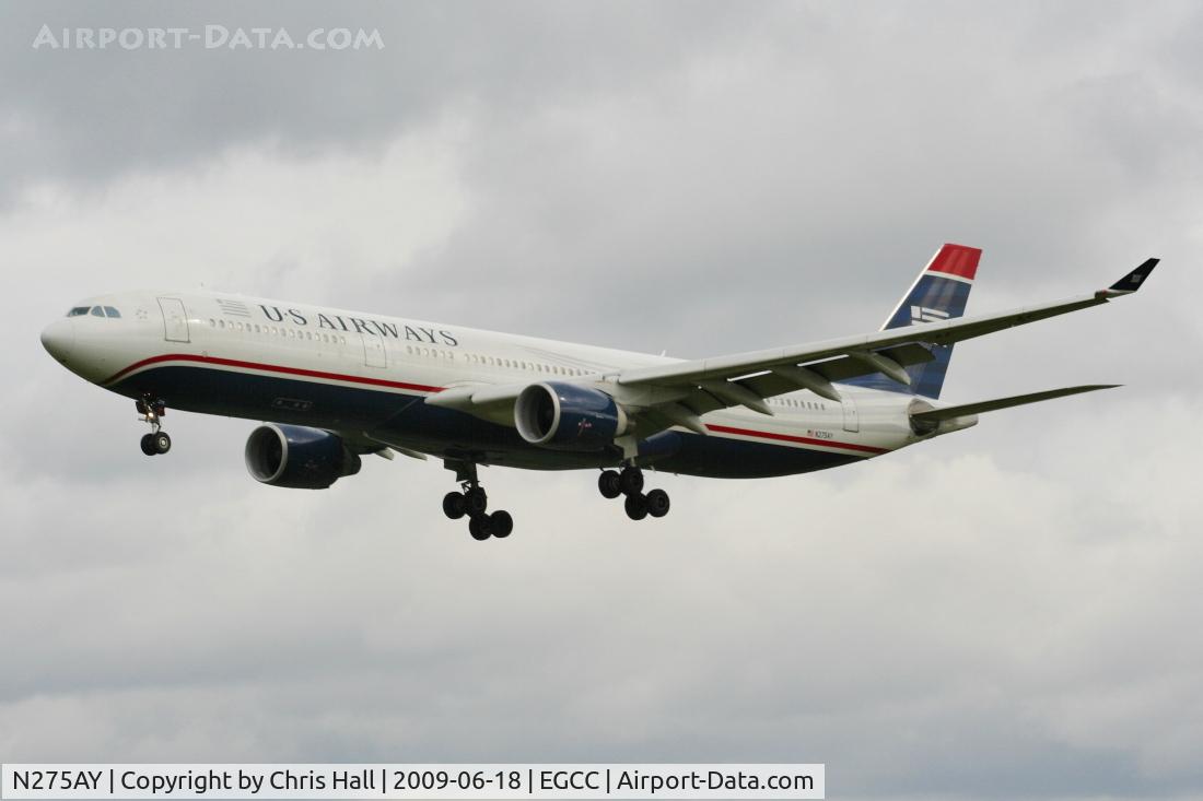 N275AY, 2000 Airbus A330-323 C/N 0370, US Airways
