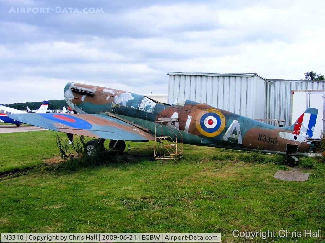 N3310, Supermarine 361 Spitfire IX Replica C/N Not found, Replica Spitfire IX at the Wellesbourne Wartime Museum