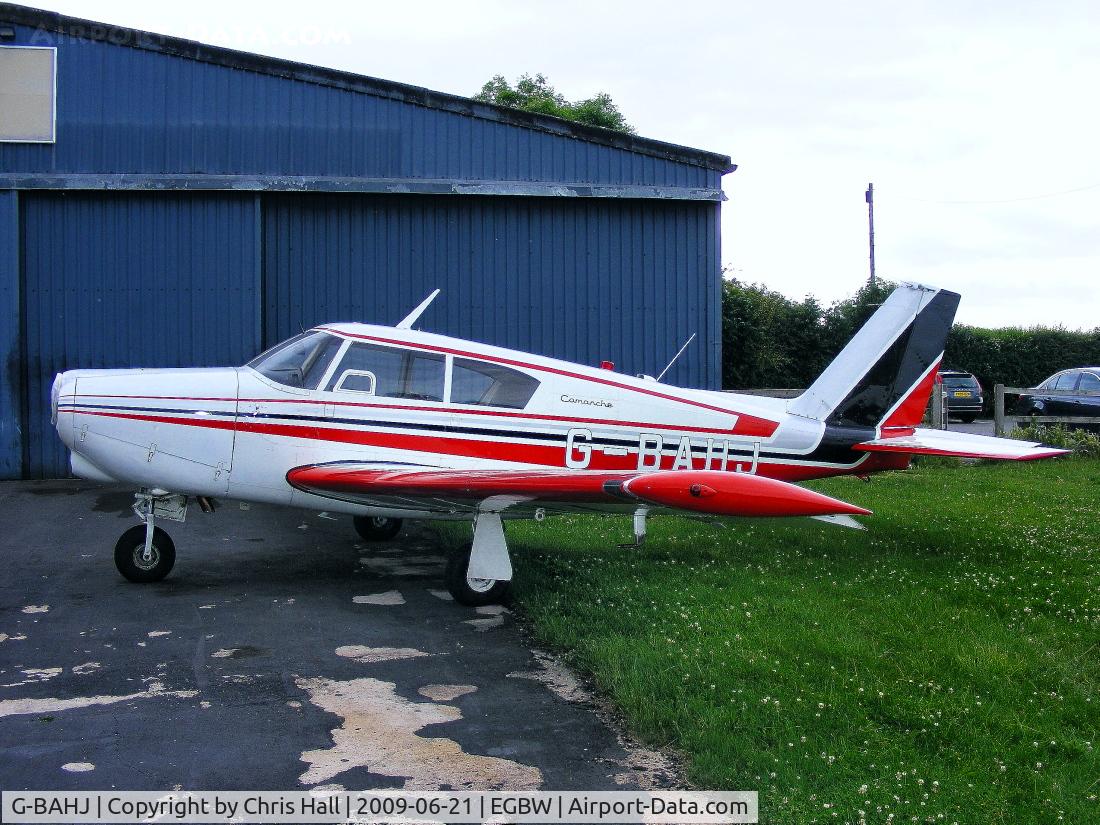 G-BAHJ, 1960 Piper PA-24-250 Comanche C/N 24-1863, Previous ID: PH-RED