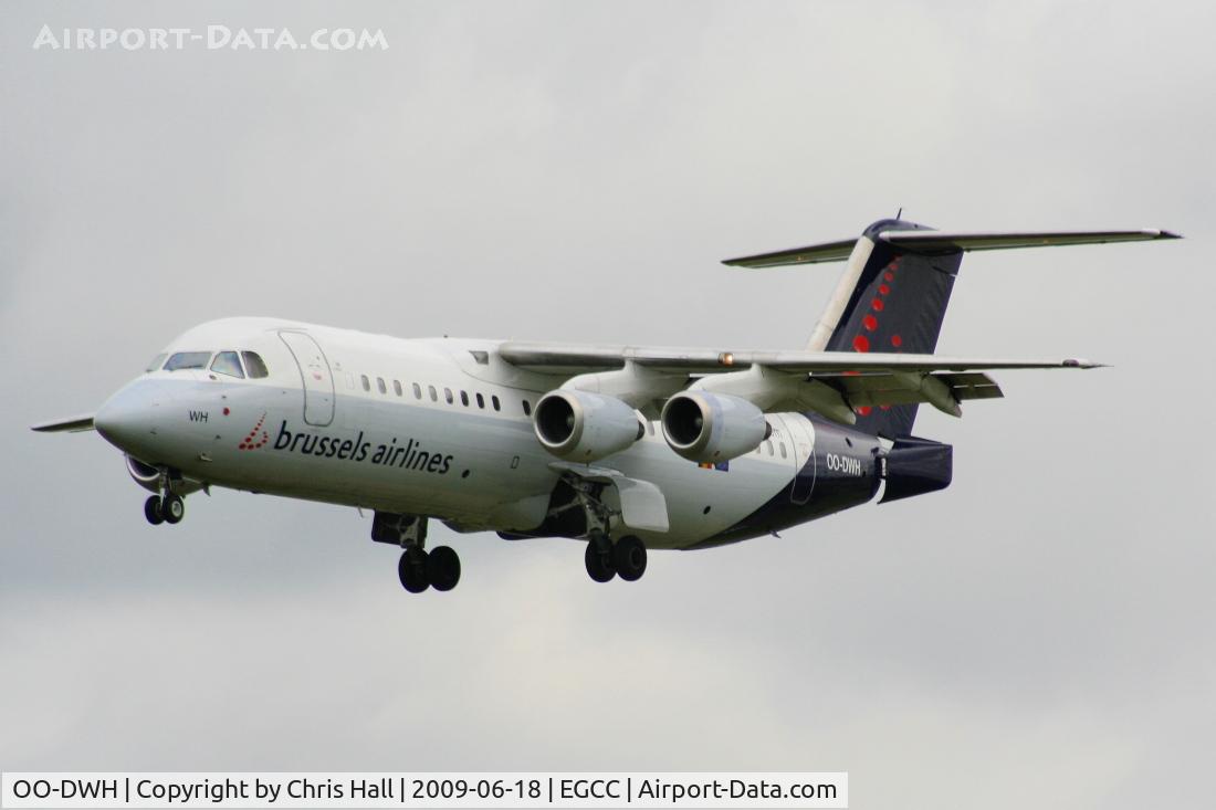 OO-DWH, 1998 British Aerospace Avro 146-RJ100 C/N E3340, Brussels Airlines