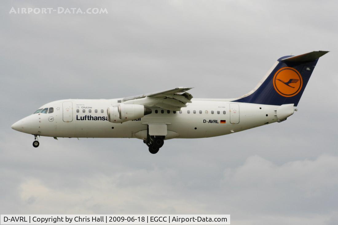 D-AVRL, 1996 British Aerospace Avro 146-RJ85 C/N E.2285, Lufthansa Regional operated by CityLine