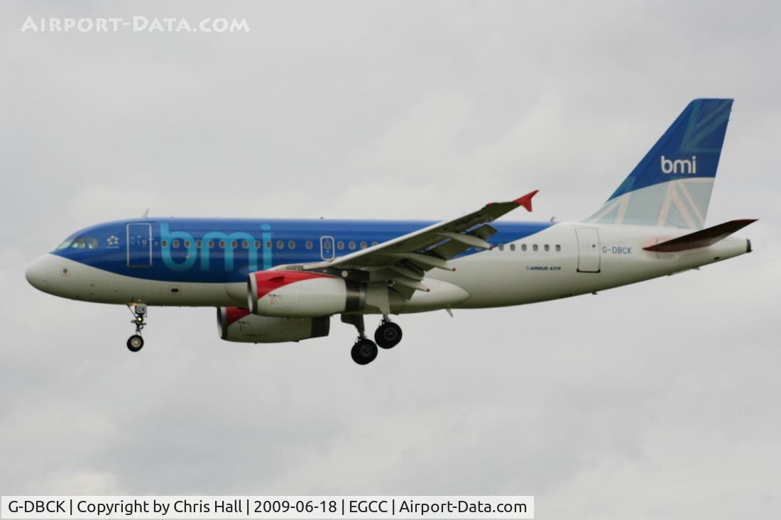 G-DBCK, 2007 Airbus A319-131 C/N 3049, BMI