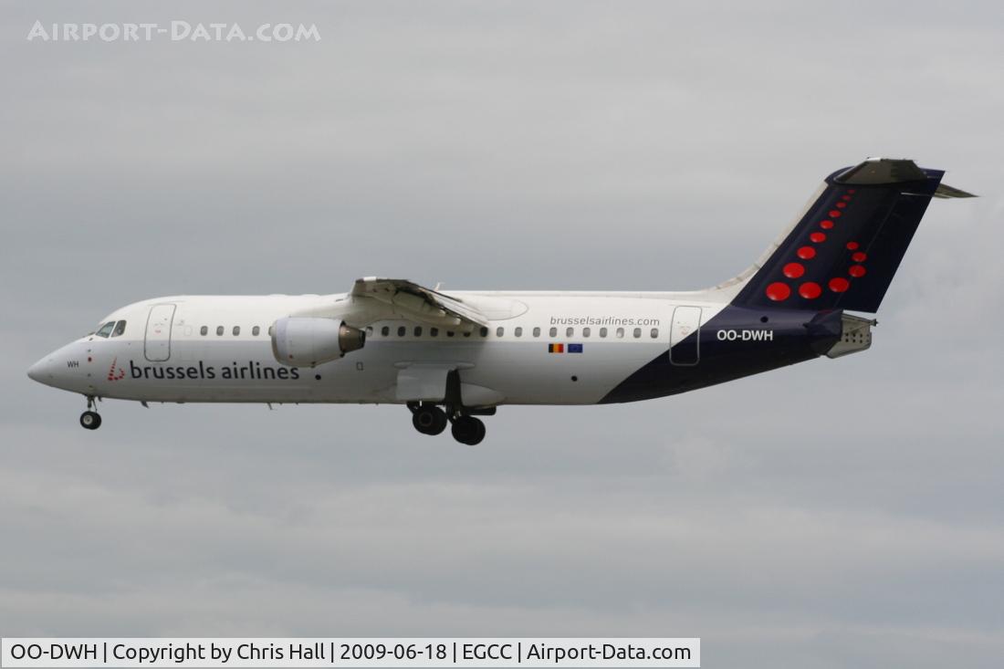 OO-DWH, 1998 British Aerospace Avro 146-RJ100 C/N E3340, Brussels Airlines