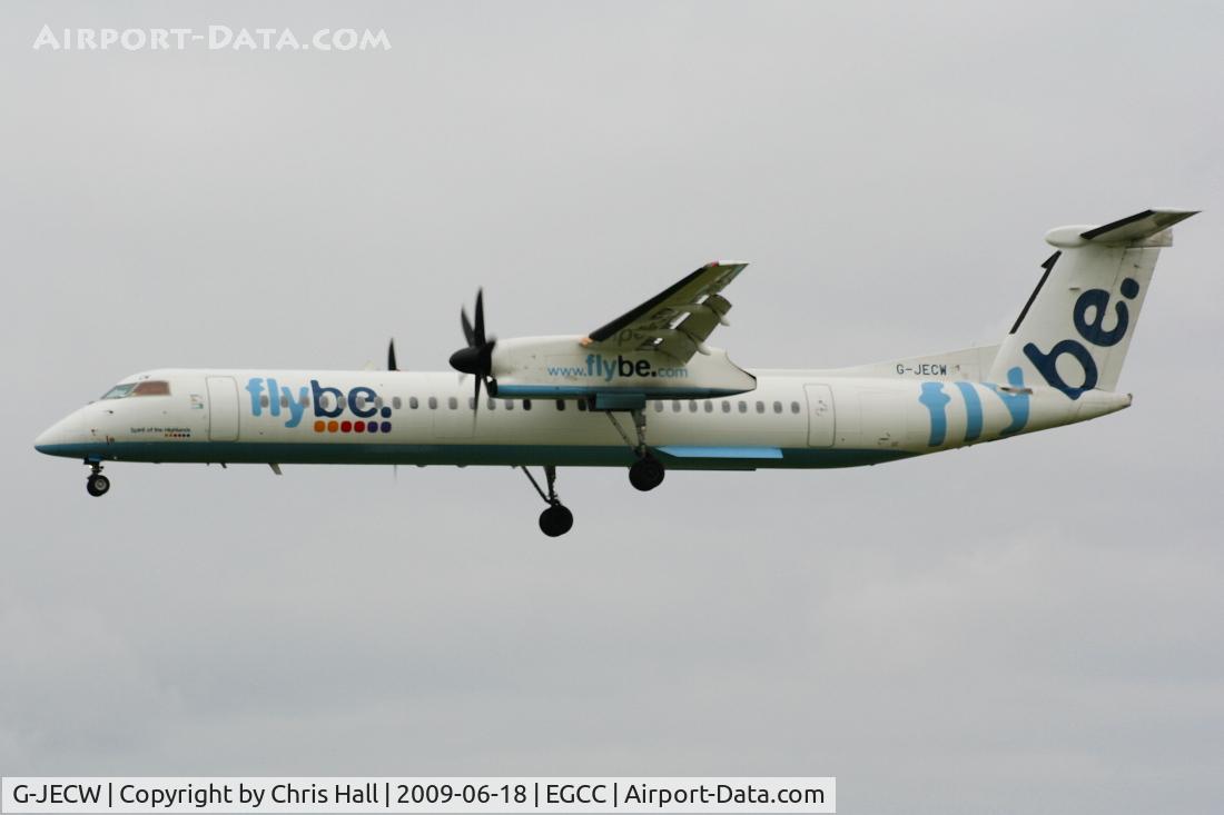 G-JECW, 2007 De Havilland Canada DHC-8-402Q Dash 8 C/N 4152, flybe