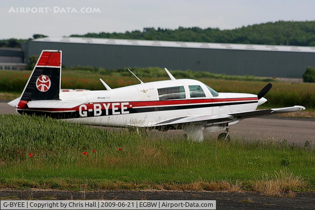 G-BYEE, 1980 Mooney M20K C/N 25-0282, Double Echo Flying Group, Previous ID: N231JZ