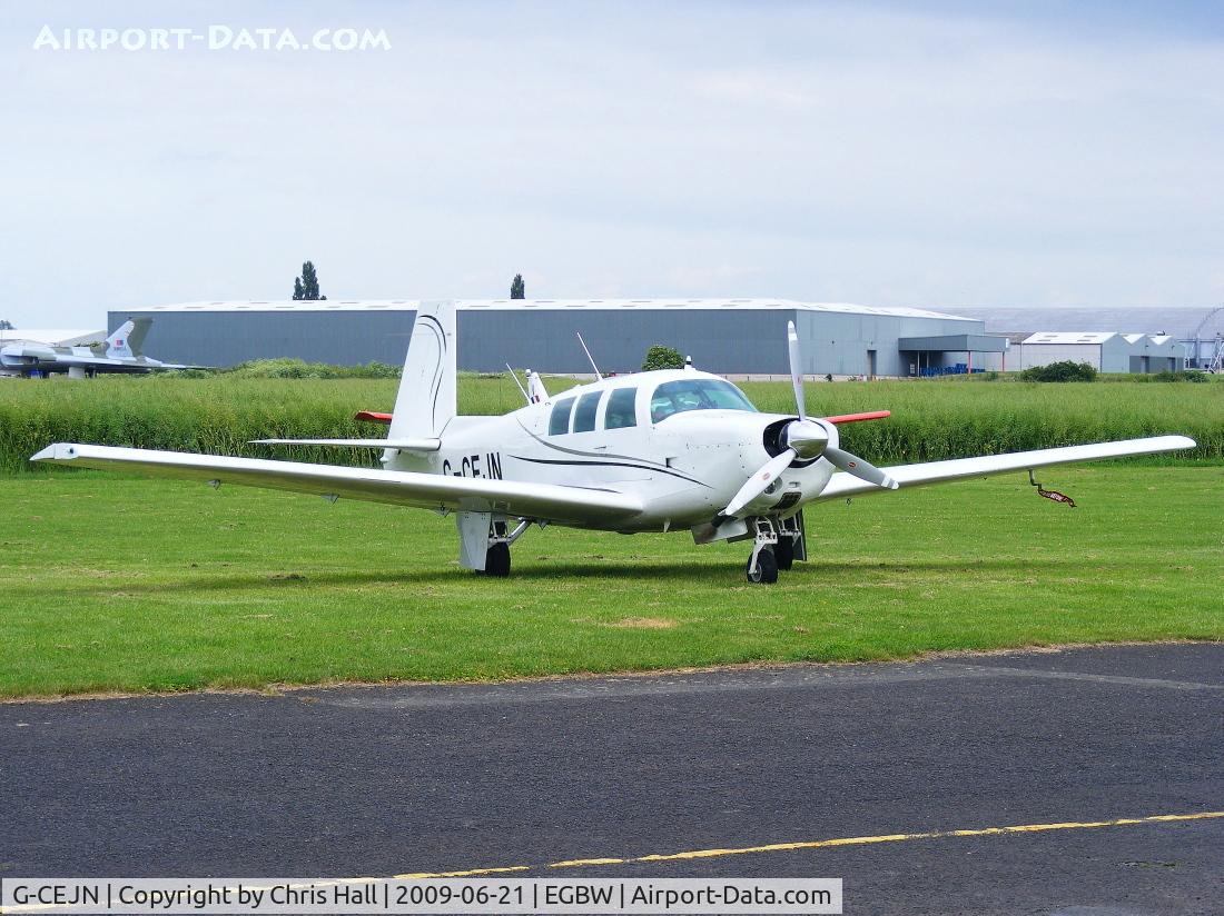 G-CEJN, 1966 Mooney M20F Executive C/N 670216, Previous ID: N237MM