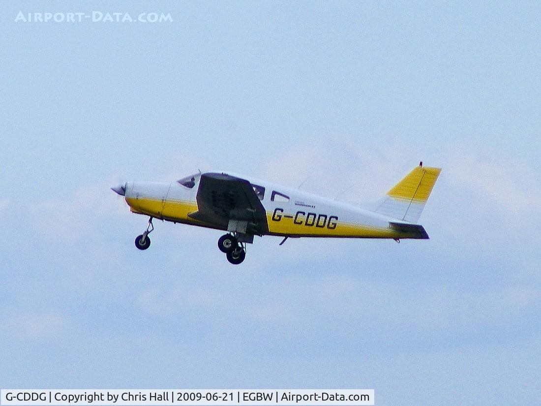 G-CDDG, 1988 Piper PA-28-161 Cherokee Warrior II C/N 2816065, Previous ID: HB-PLU