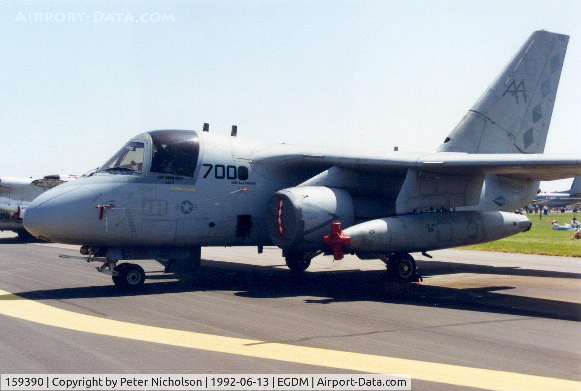 159390, Lockheed S-3B Viking C/N 394A-1026, S-3B Viking of VS-30 at the 1992 Air Tattoo Intnl at Boscombe Down.