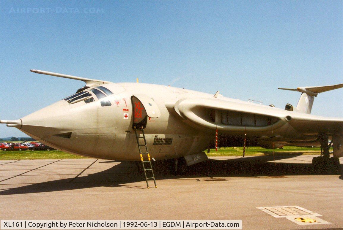 XL161, 1961 Handley Page Victor K.2 C/N HP80/64, Victor K.2 of 55 Squadron at the 1992 Air Tattoo Intnl at Boscombe Down.