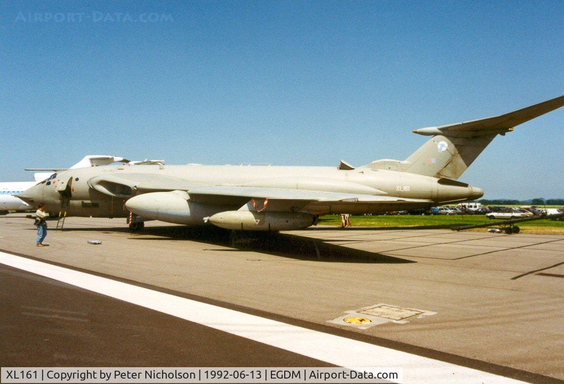 XL161, 1961 Handley Page Victor K.2 C/N HP80/64, Another view of the 55 Squadron Victor K.2 at the 1992 Air Tattoo Intnl at Boscombe Down.