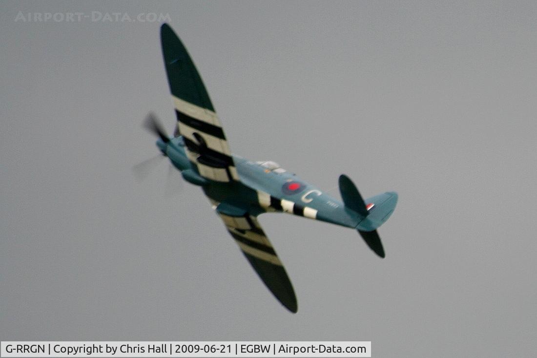 G-RRGN, 1945 Supermarine 389 Spitfire PR.XIX C/N 6S/594677, owned by Rolls Royce and wearing the markings  PS853 / C