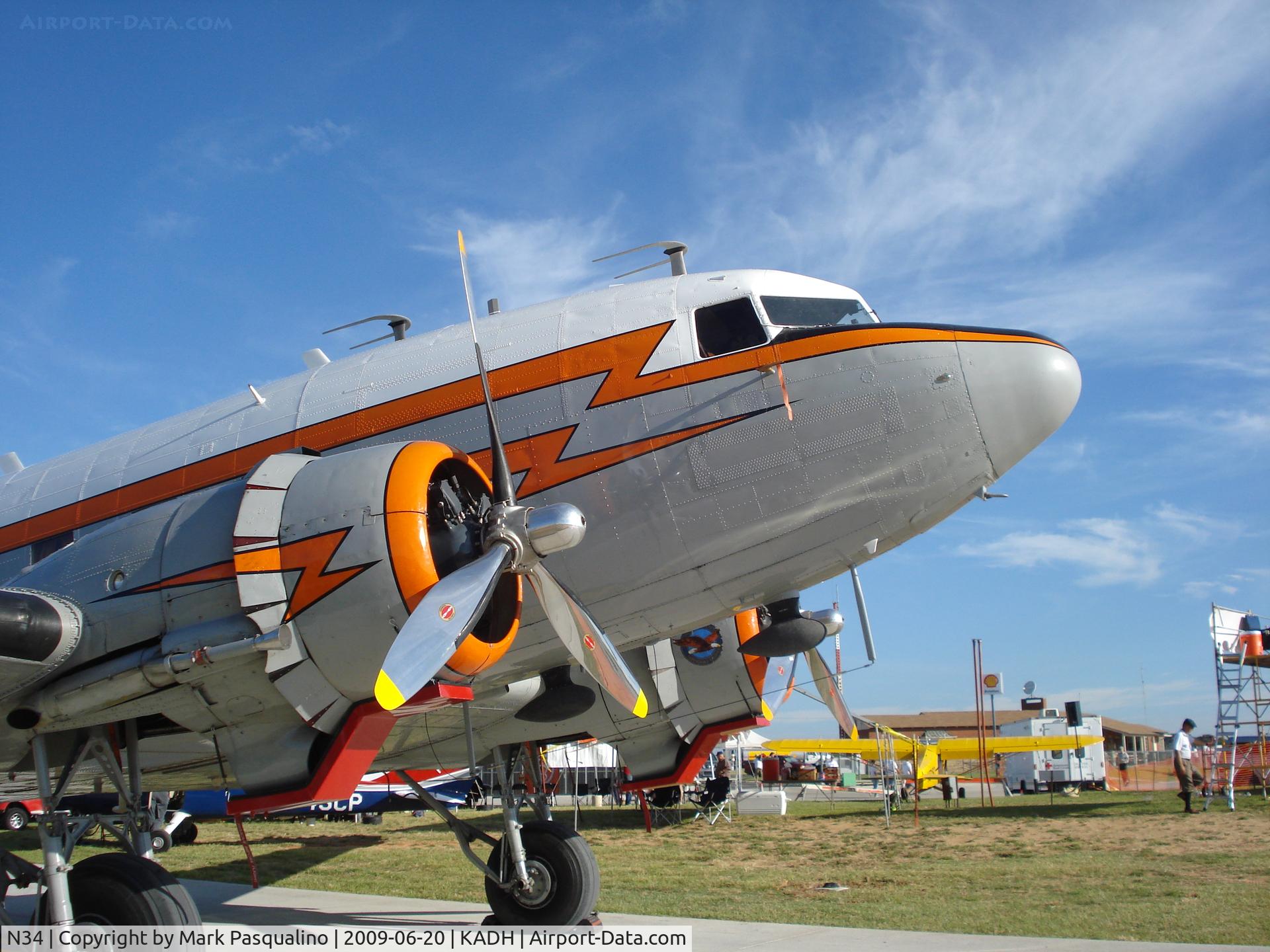 N34, 1945 Douglas R4D-7 C/N 33359, Douglas DC-3
