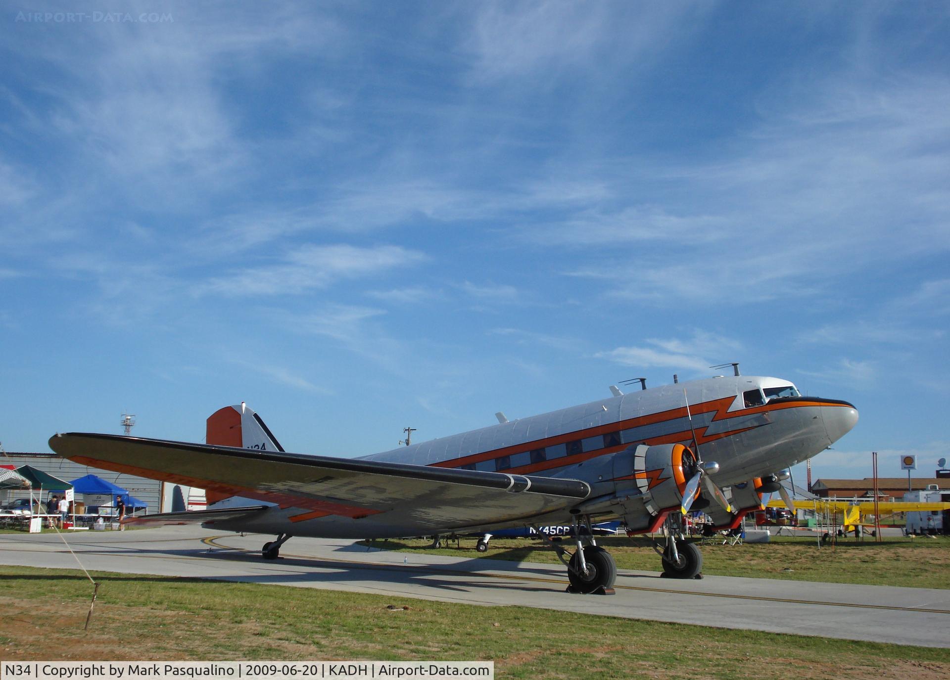 N34, 1945 Douglas R4D-7 C/N 33359, Douglas DC-3