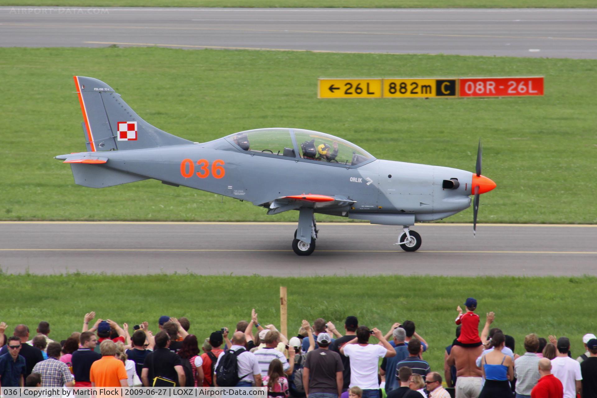 036, PZL-Okecie PZL-130TC-1 Turbo Orlik C/N 03950036, .