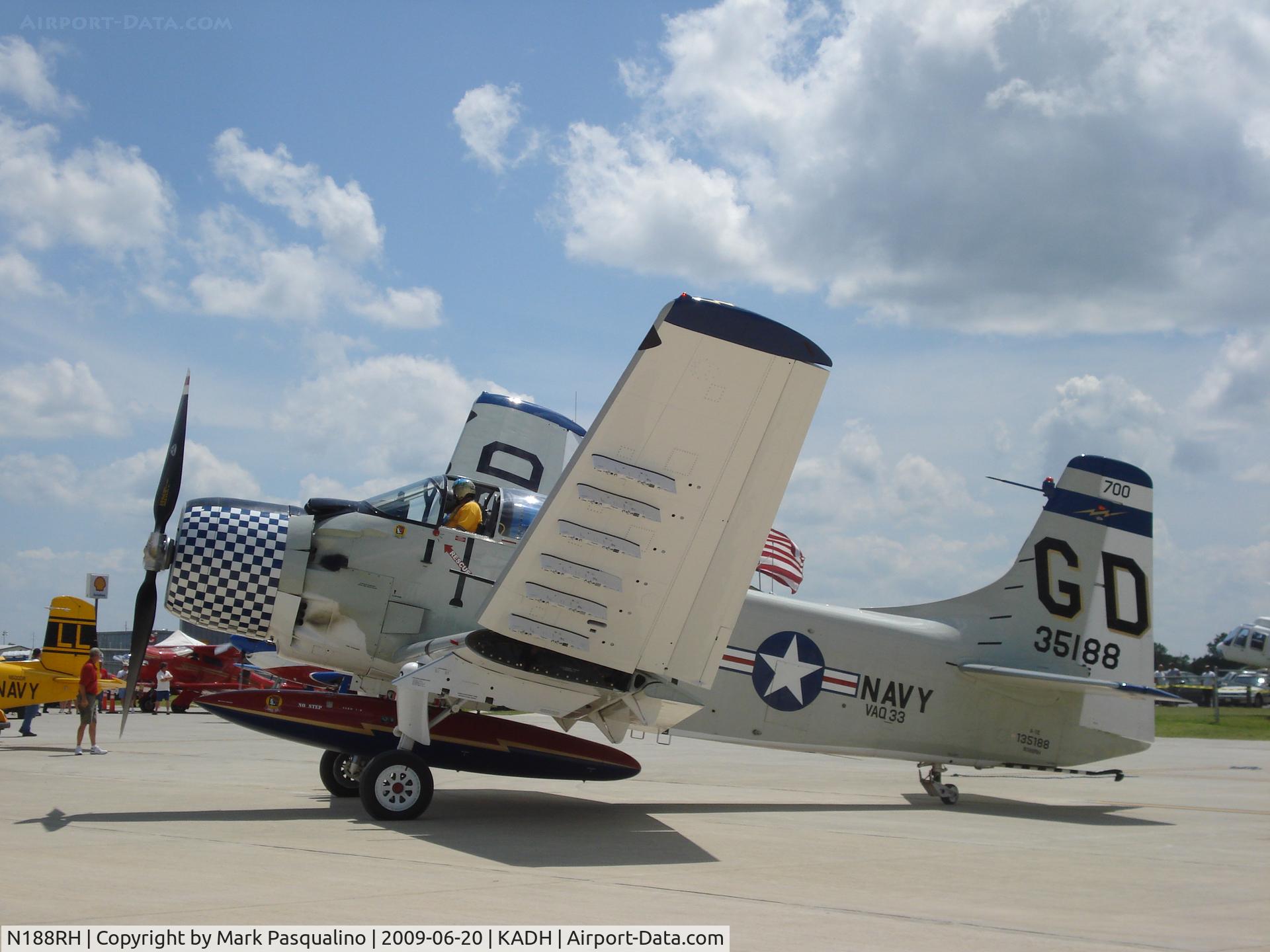 N188RH, 1955 Douglas EA-1E Skyraider C/N 10265 (135188), Douglas EA-1E