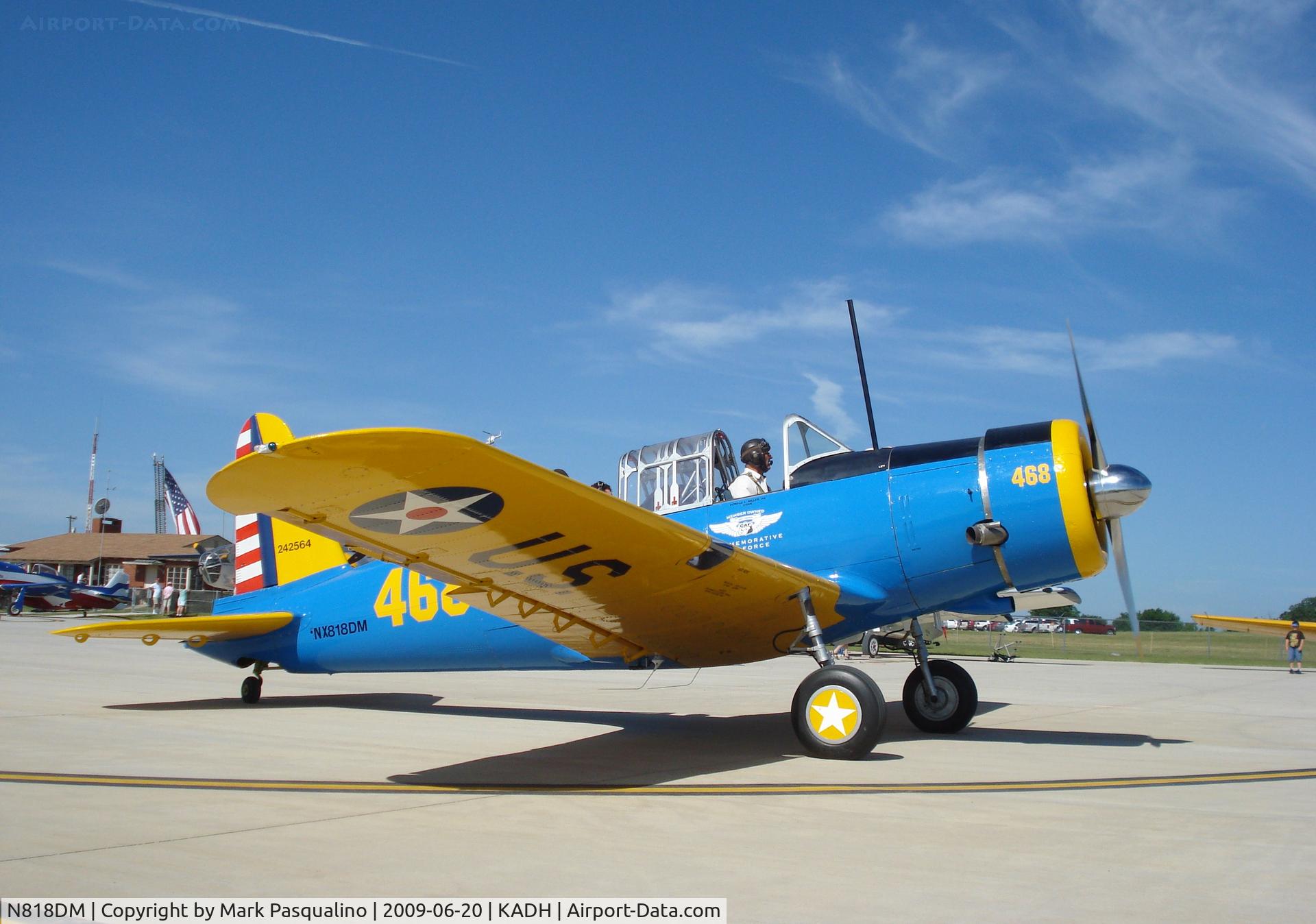 N818DM, 1943 Consolidated Vultee BT-13A C/N 9642, Vultee BT-13A