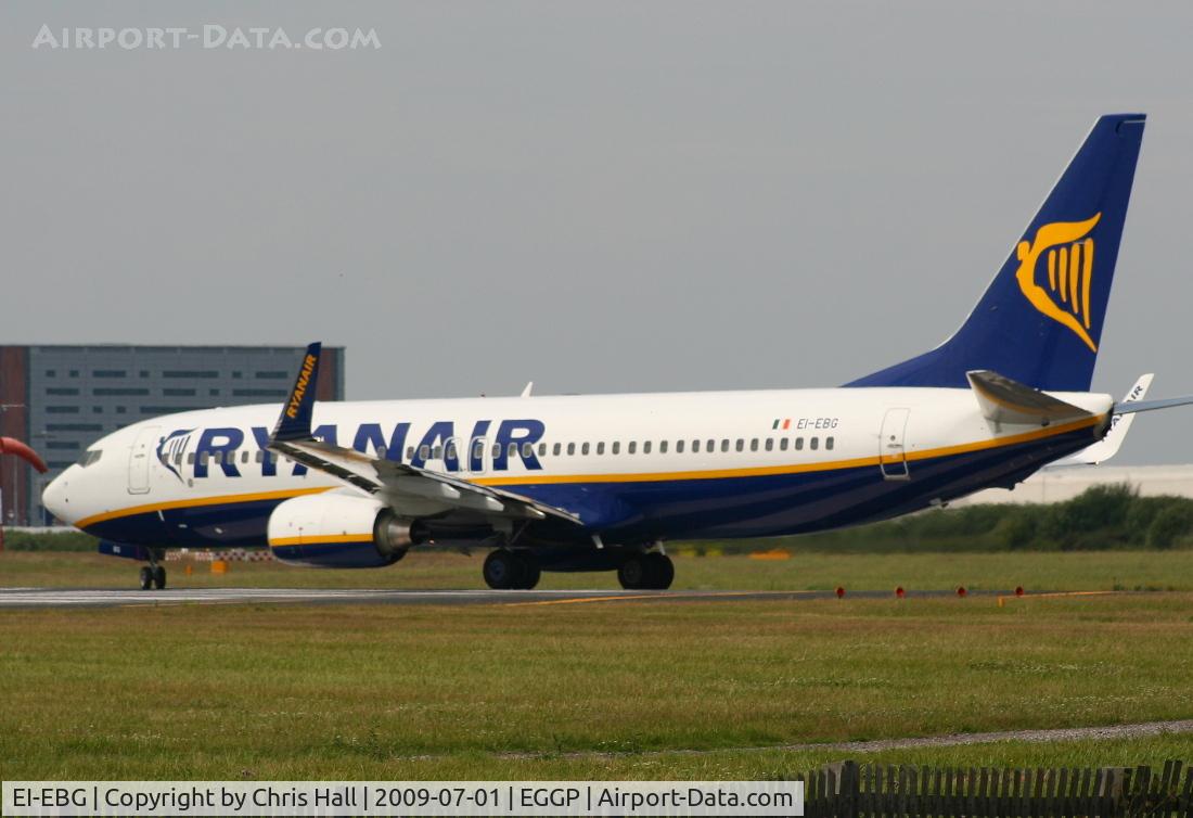 EI-EBG, 2009 Boeing 737-8AS C/N 37525, Ryanair Boeing 737-8AS/WL
