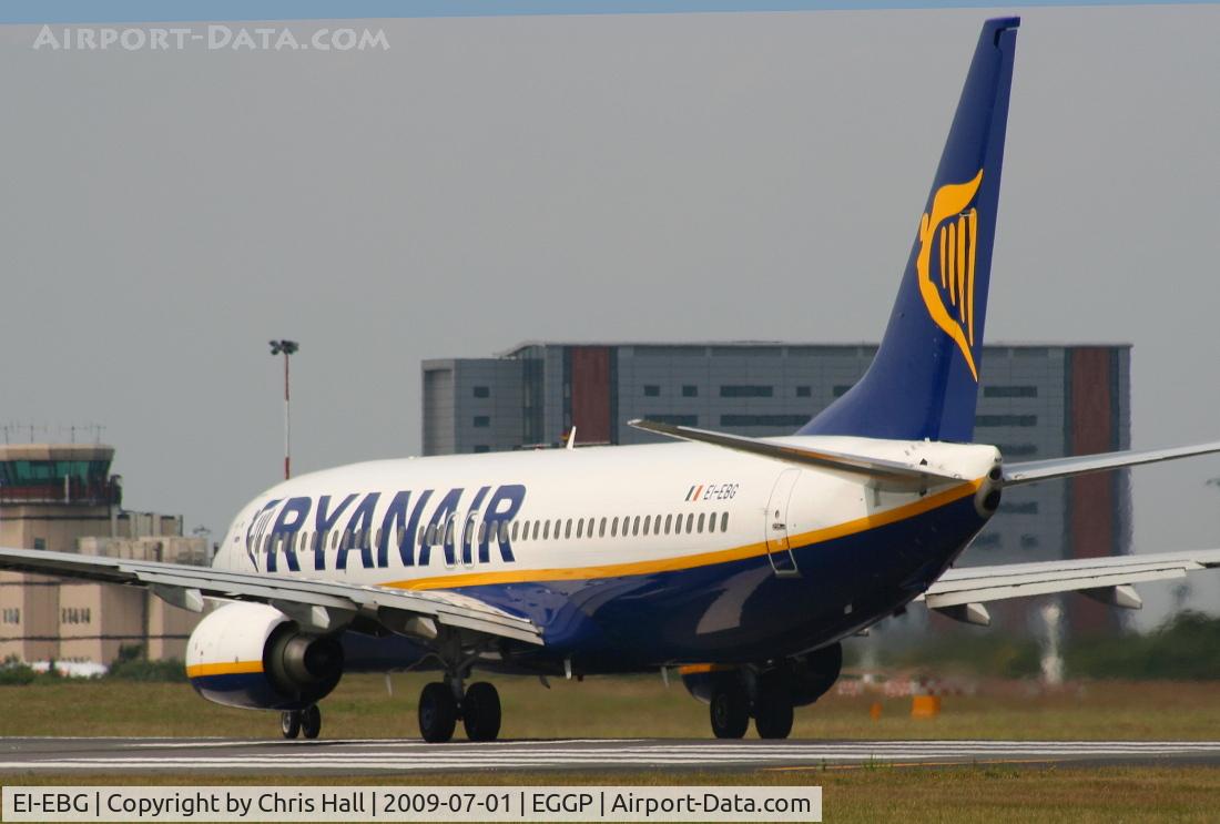 EI-EBG, 2009 Boeing 737-8AS C/N 37525, Ryanair Boeing 737-8AS/WL