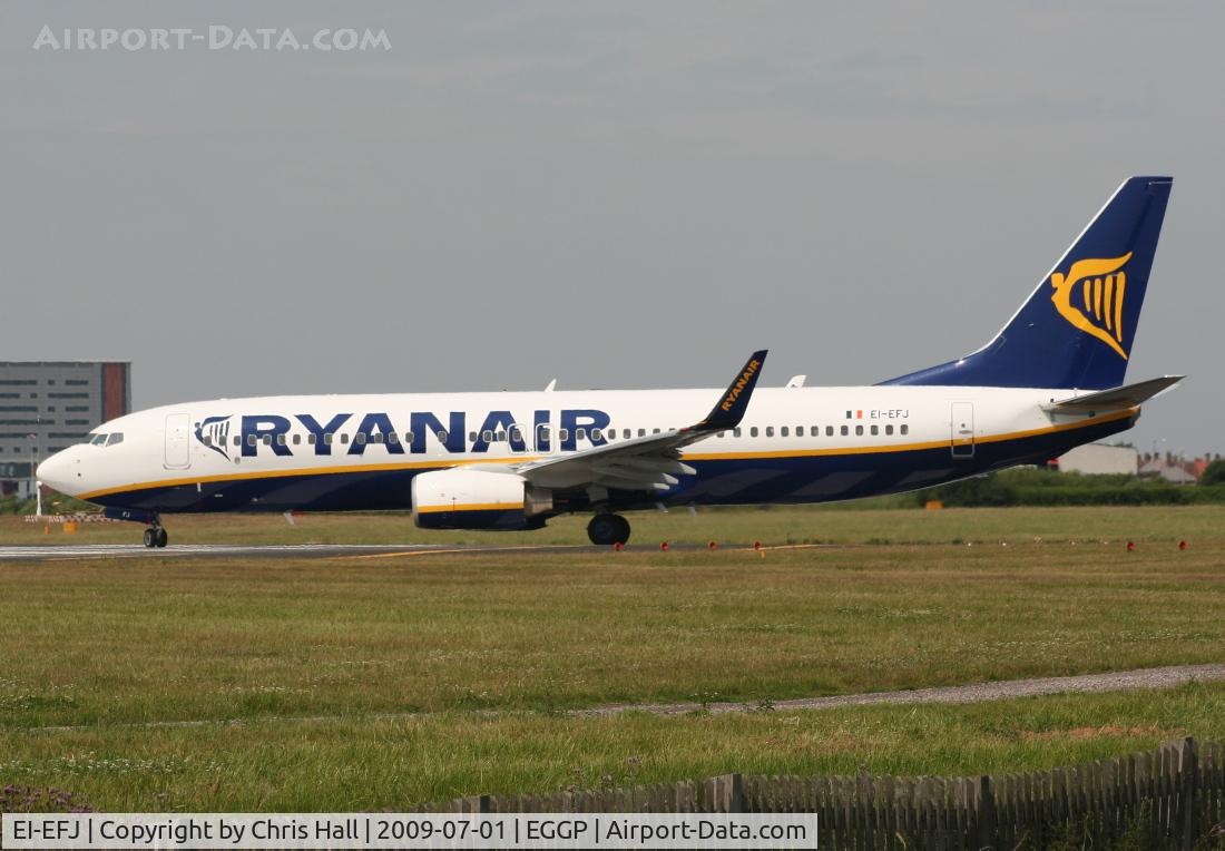 EI-EFJ, 2009 Boeing 737-8AS C/N 37536, Ryanair Boeing 737-8AS/WL