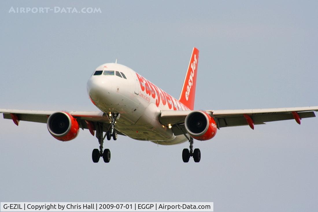 G-EZIL, 2005 Airbus A319-111 C/N 2492, Easyjet