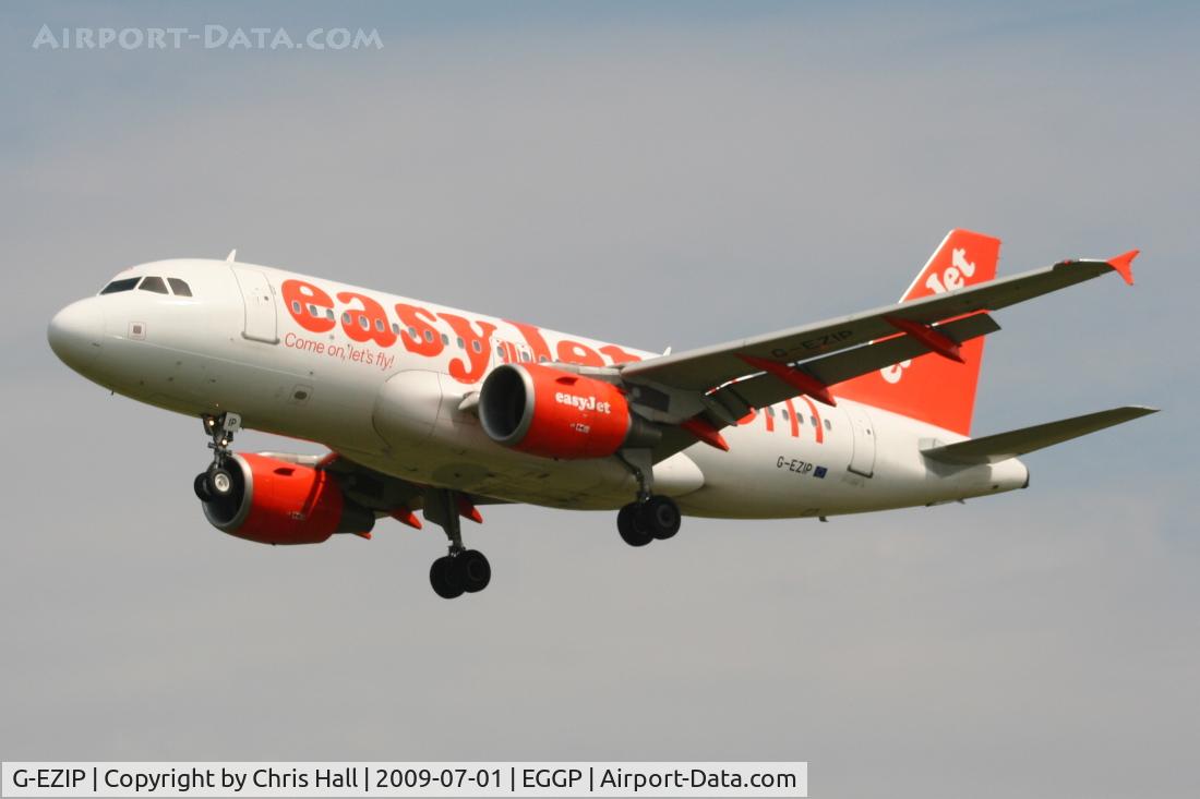 G-EZIP, 2005 Airbus A319-111 C/N 2514, Easyjet
