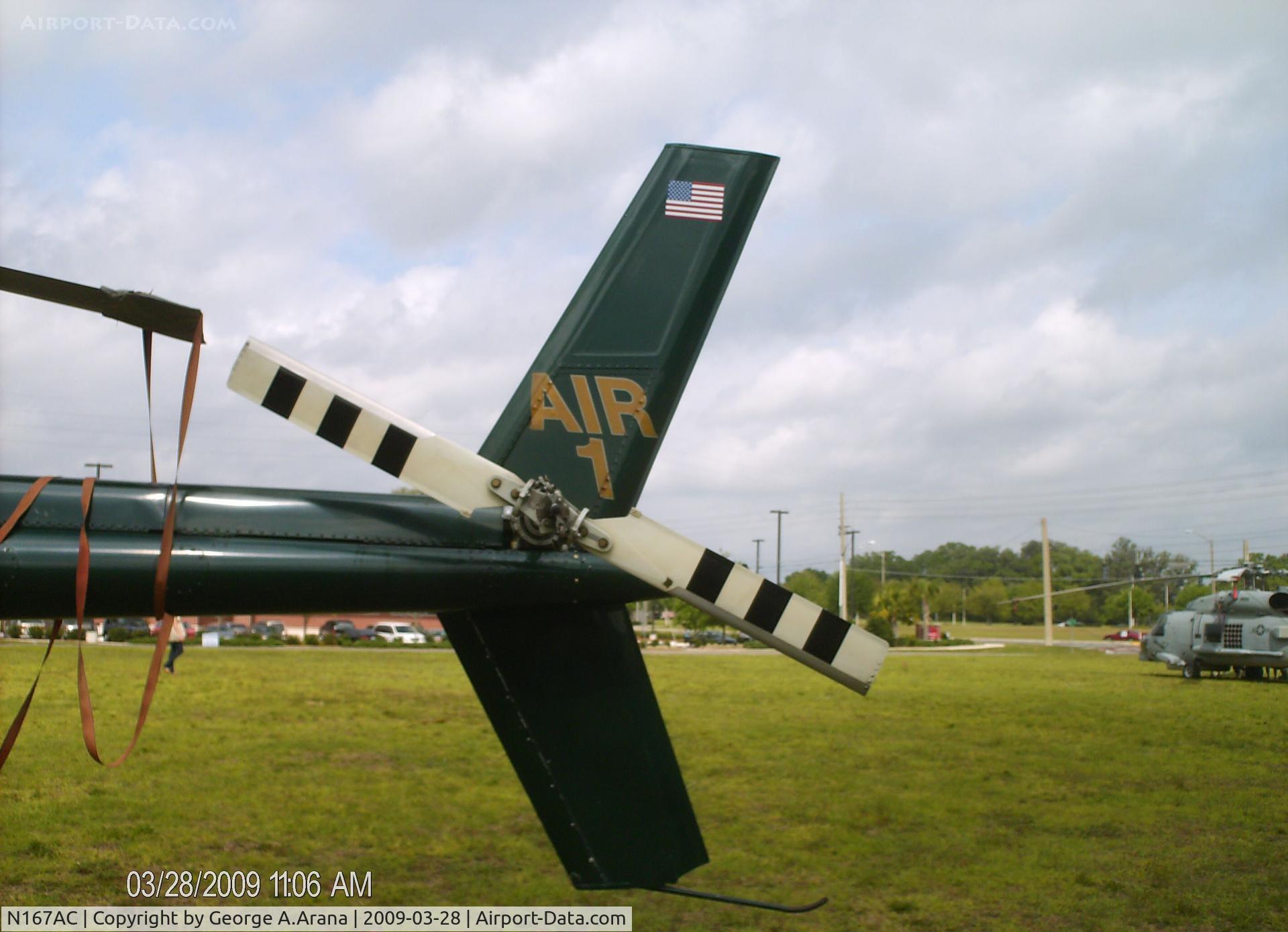 N167AC, Bell OH-58A C/N 70-15620, Tailrotor