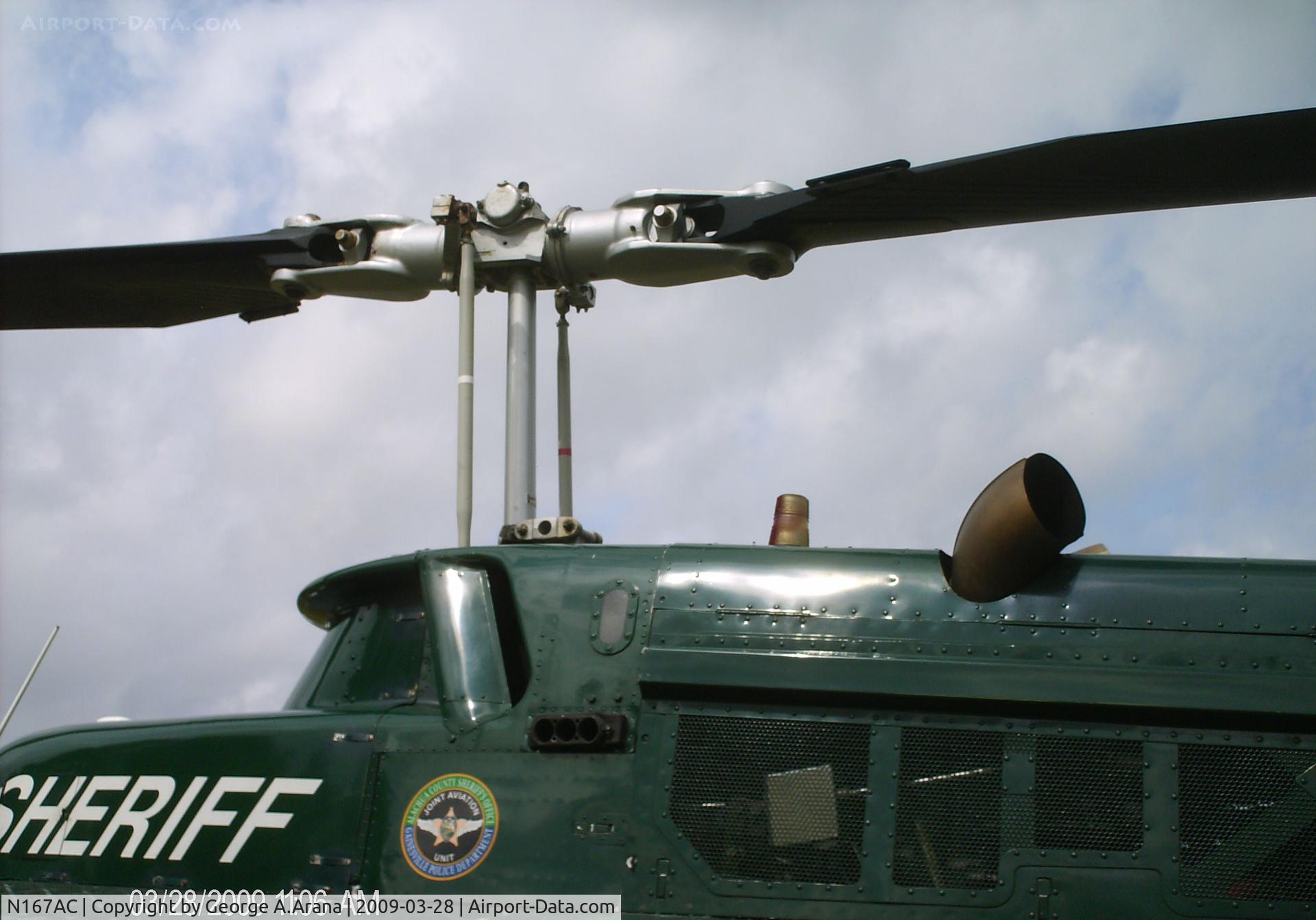 N167AC, Bell OH-58A C/N 70-15620, Mainrotor